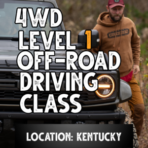 4WD Level 1 Off-Road Driving Class- July 11, 2026