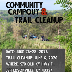 Community Campout & Trail Cleanup